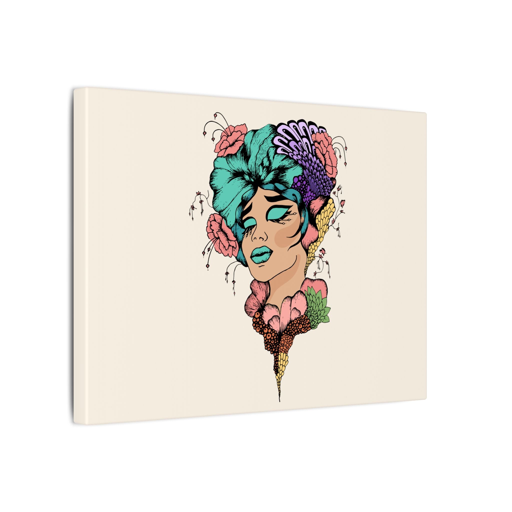 Toile Mate Encadrée – Impression d'Art Premium