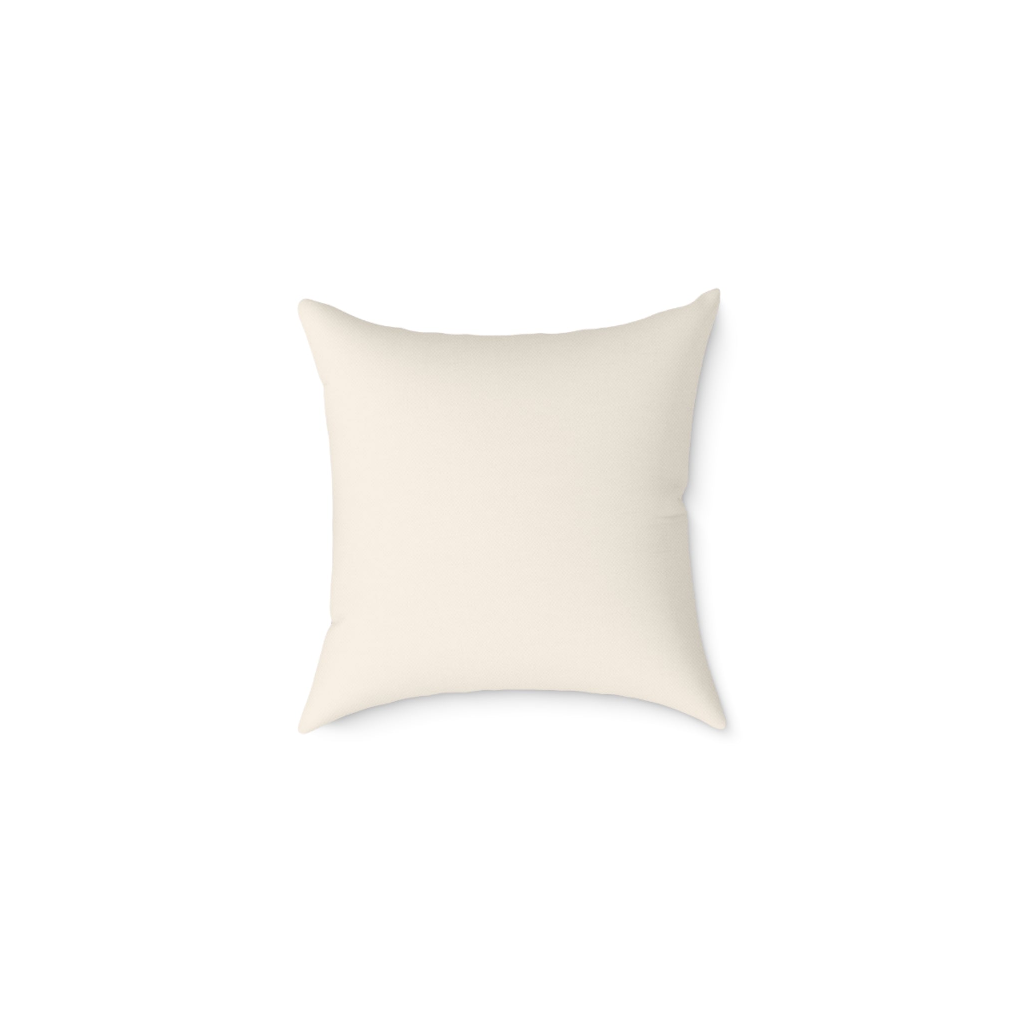 Coussin carré canvas poly de profil — décoration intérieure affirmée, idée déco salon moderne, dco maison tendance 2025, coussin polyester design