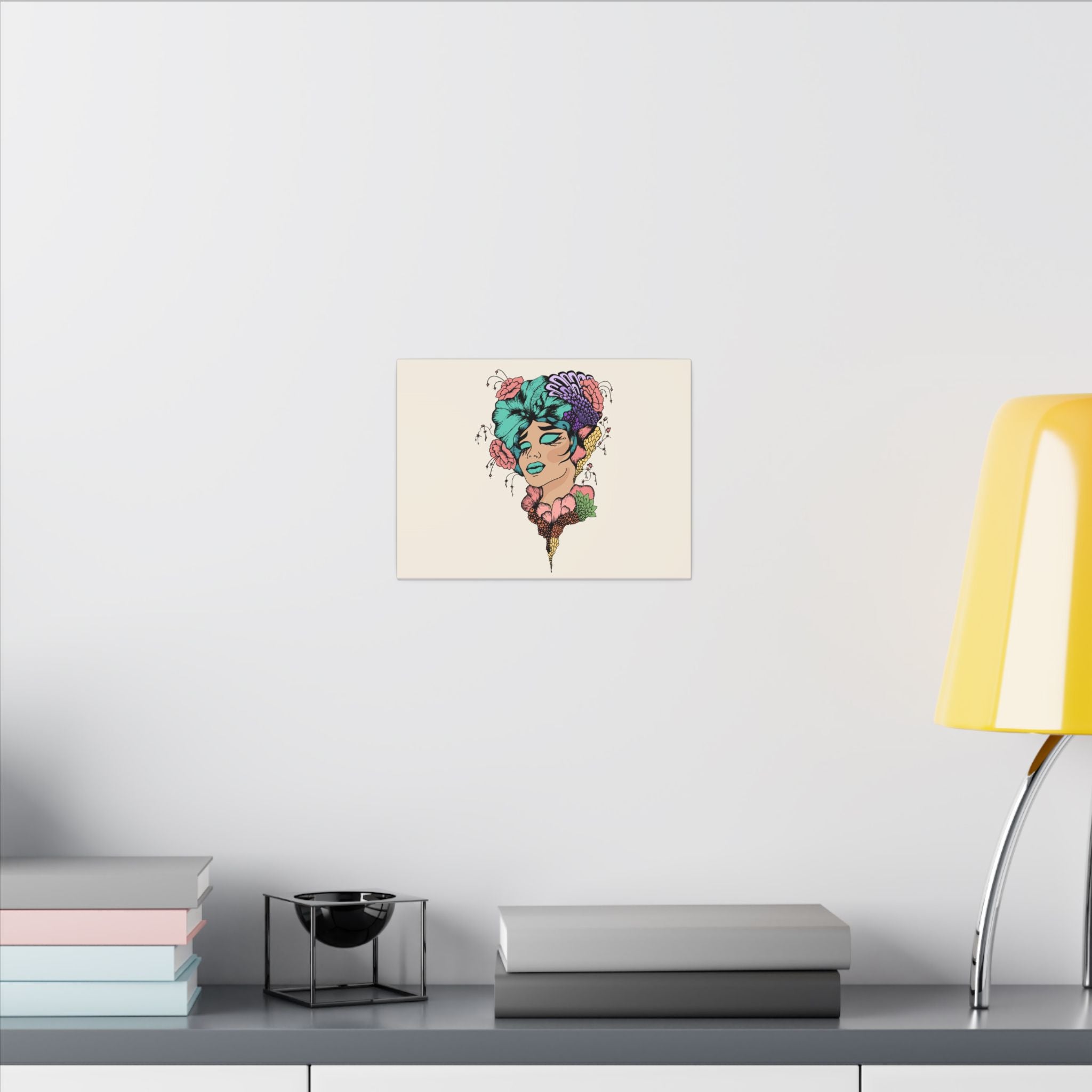 Toile Mate Encadrée – Impression d'Art Premium