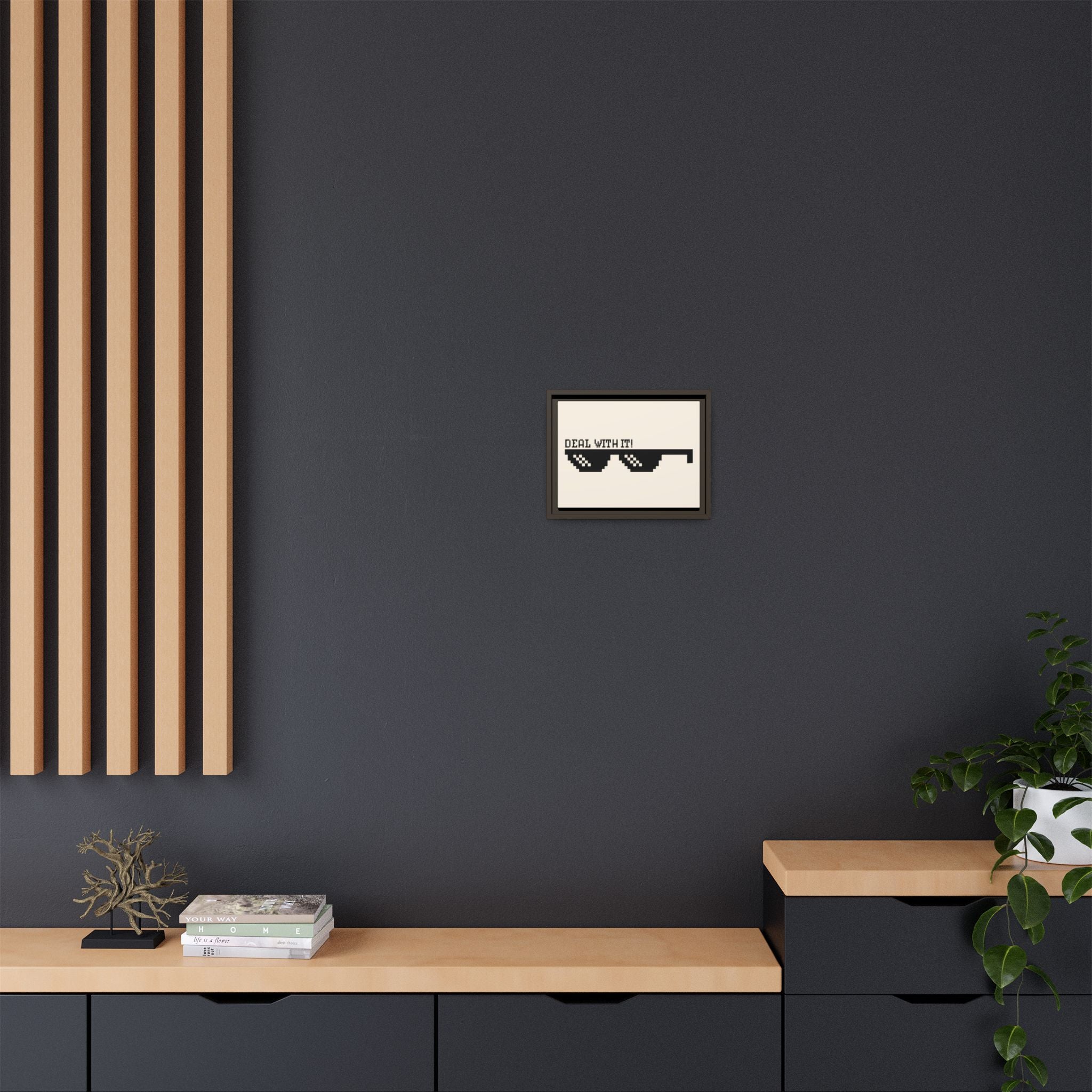 Toile Canvas Mate Encadrée — Art & Décoration Murale