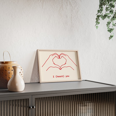 Poster Cadre Bois — Chaleur Naturelle & Décoration Authentique