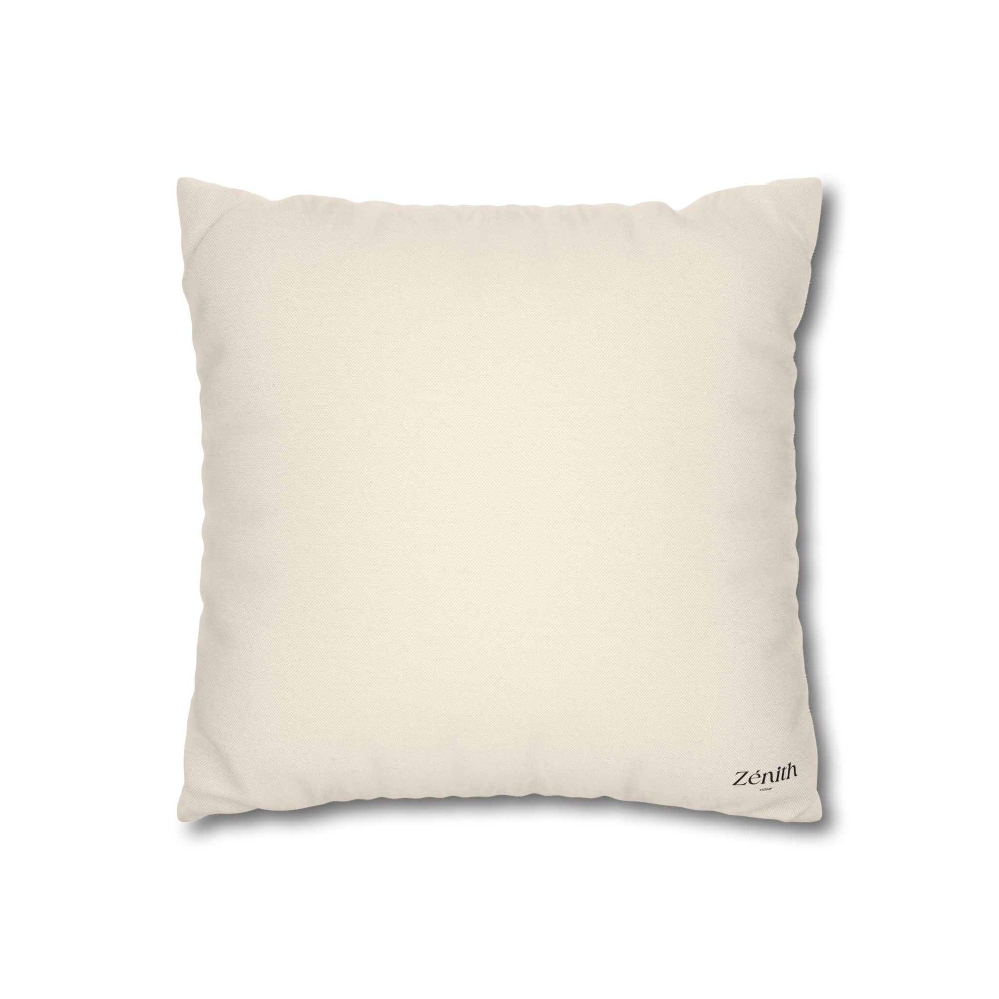 Taie d'Oreiller Carrée Polyester — Douceur & Décoration Personnalisée