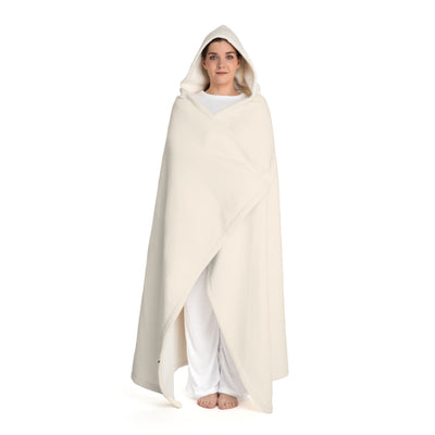 Cape Plaid Sherpa à Capuche — Cocooning Luxe
