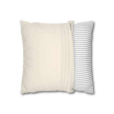 Taie d'Oreiller Carrée Polyester — Douceur & Décoration Personnalisée