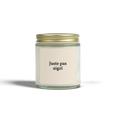 Bougie Cire Coco-Abricot — Douceur & Parfum Envoûtant