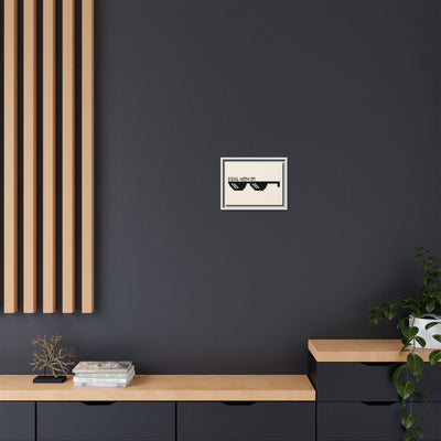 Toile Canvas Mate Encadrée — Art & Décoration Murale