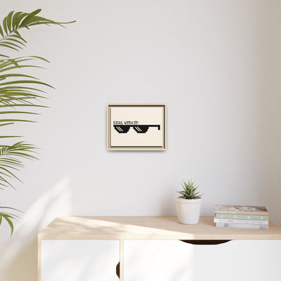 Toile Canvas Mate Encadrée — Art & Décoration Murale