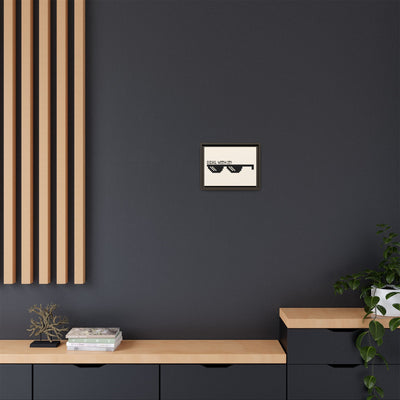 Toile Canvas Mate Encadrée — Art & Décoration Murale