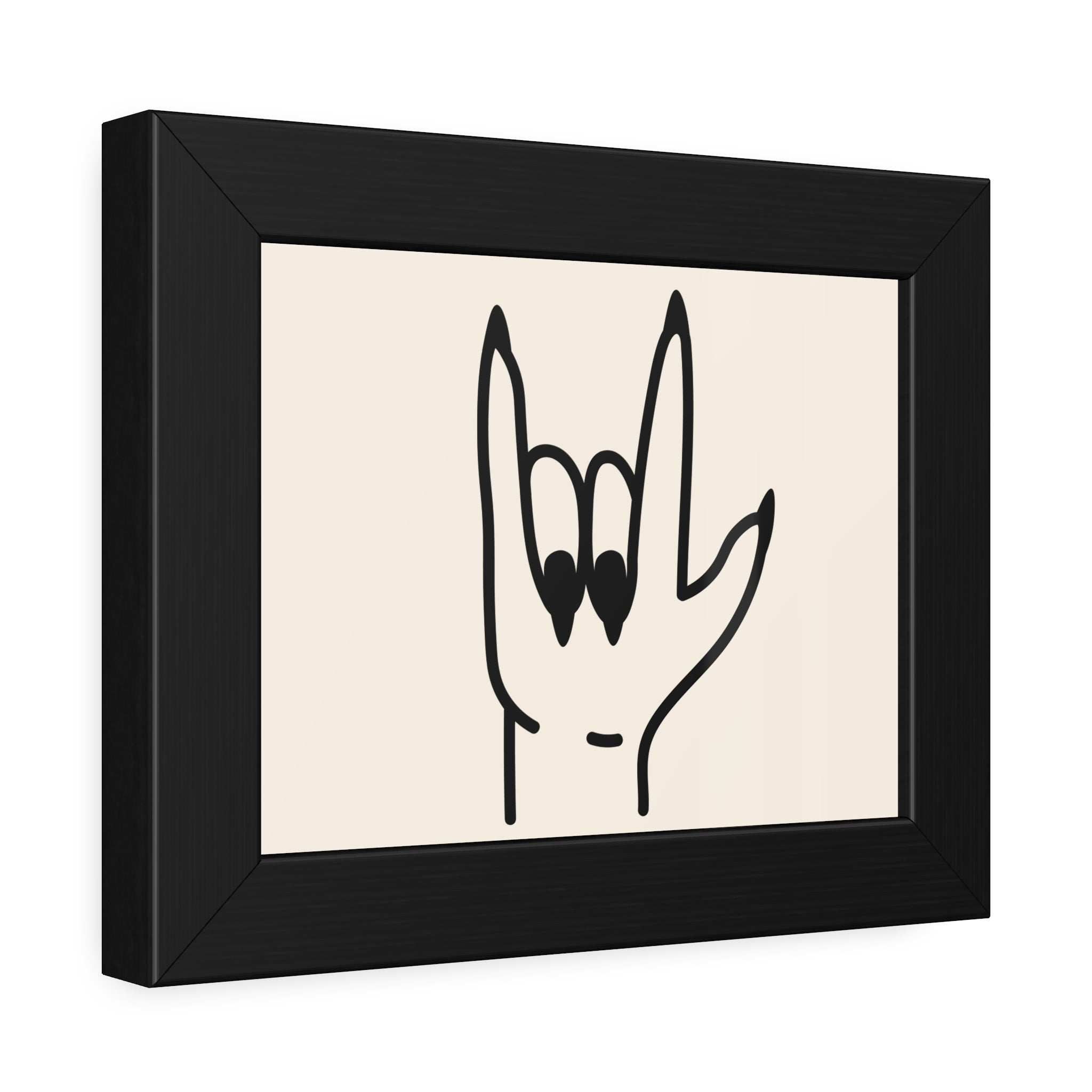 Poster Papier Encadré — Élégance Prête à Poser