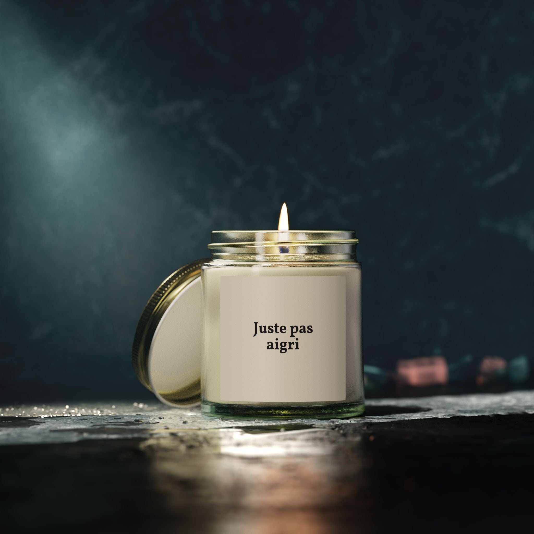 Bougie Cire Coco-Abricot — Douceur & Parfum Envoûtant