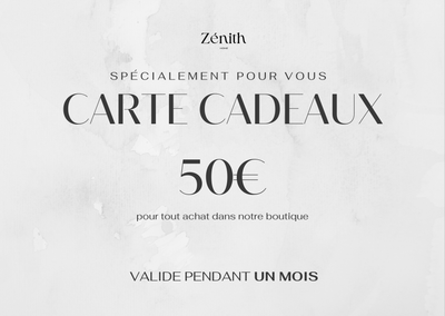 Carte Cadeau ZENITH Home