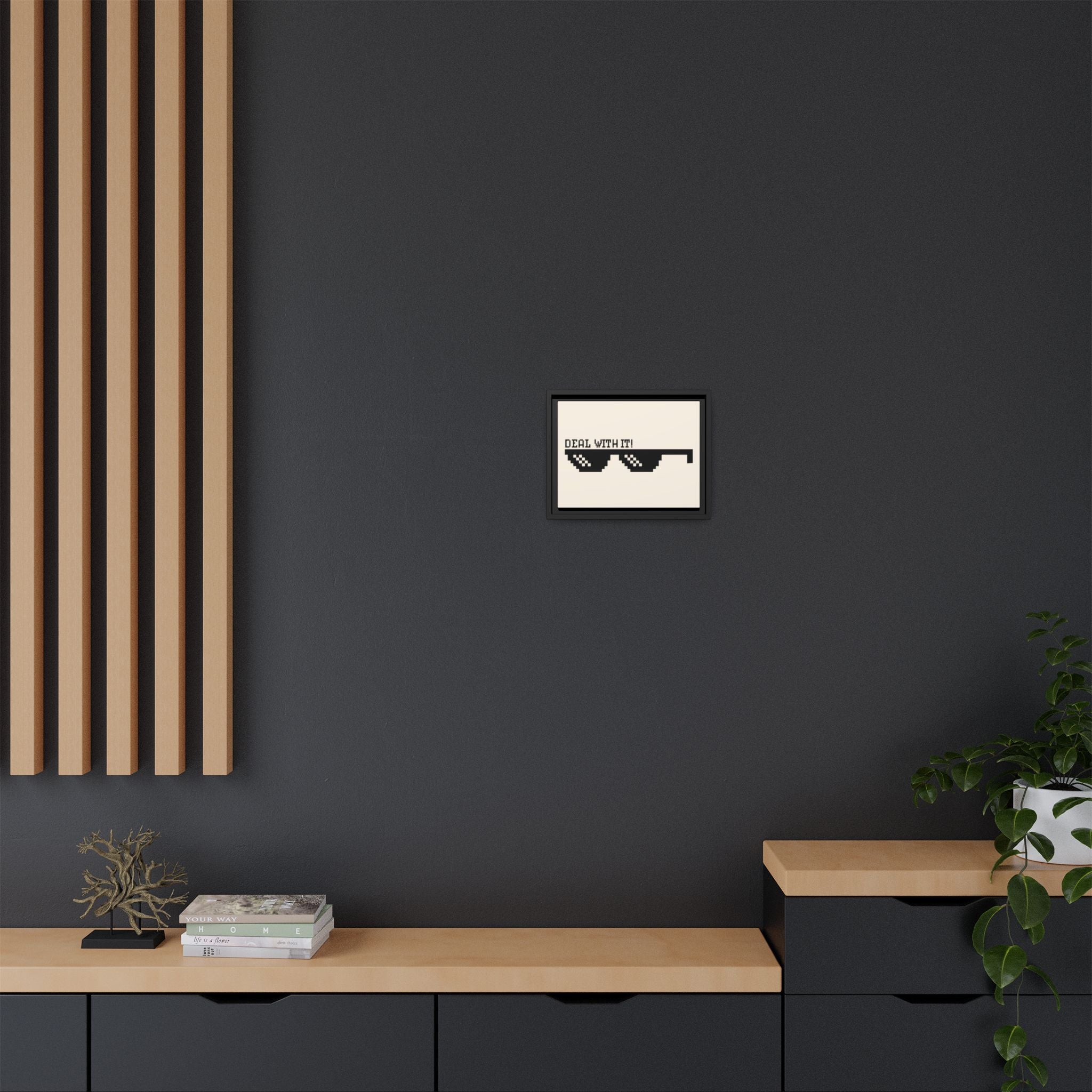 Toile Canvas Mate Encadrée — Art & Décoration Murale