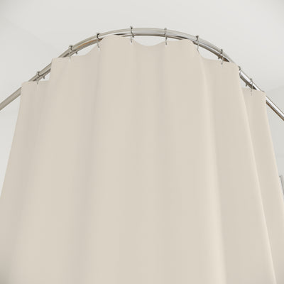 Rideau de douche crochets acier salle de bain — décoration salle de bain design, style intimité maison