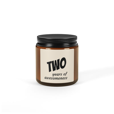 Bougie Soja Pot Ambré — Élégance & Parfum Naturel