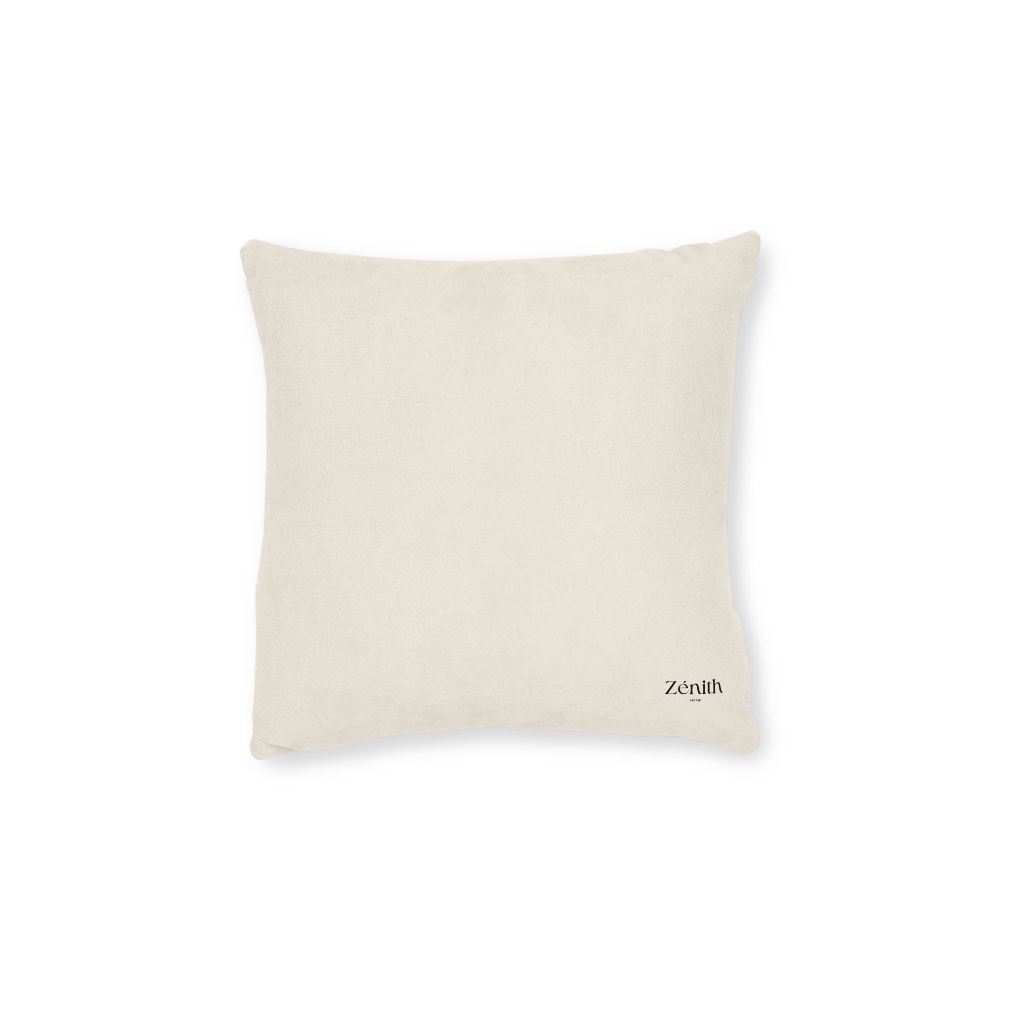 Coussin carré texturé de profil — accessoire décoration intérieure, idée déco salon moderne, dco maison cosy, cadeau déco maison Belgique