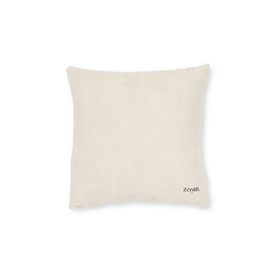 Coussin carré texturé de profil — accessoire décoration intérieure, idée déco salon moderne, dco maison cosy, cadeau déco maison Belgique