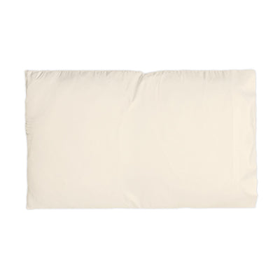 Taie d'oreiller microfibre vue de face — accessoire literie luxueux, idée déco chambre adulte moderne, dco chambre minimaliste, idée cadeau déco maison